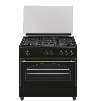 COCINA VITROKITCHEN RU9060N 5F 90X60 RUSTICA NAT - RU9060N