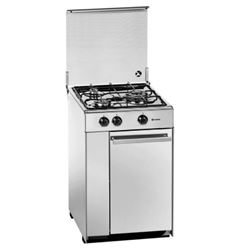 COCINA MEIRELES 5302DVX 53X57 3F PORTABOMB. INOX - 5302DVX