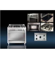 COCINA VITROKITCHEN MX96IB 90 5F INOX BUTANO - MX96IB