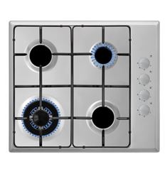 ENCIMERA GAS VITROKITCHEN EN61LIB 4F 60CM BUTANO - EN61LI