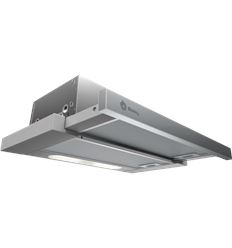 Campana grupo filtrante Edesa ECG5811X, Inox, 60 cm, 645 m³/h, C