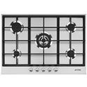 PLACA GAS SMEG PX175 5F 72CM INOX - PX175