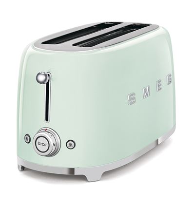 TOSTADOR SMEG TSF02PGEU 2 RANURAS VERDE CLARO - TSF02PGEU