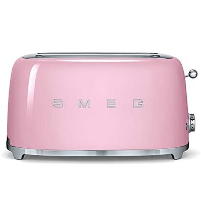 TOSTADOR SMEG TSF02PKEU 2 RANURAS ROSA - TSF02PKEU