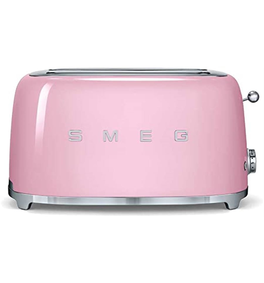 Tostador - Smeg TSF02PKEU Rosa