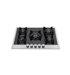 Vitrokitchen CG72NB hobs Negro Integrado Encimera de gas 5 zona(s)