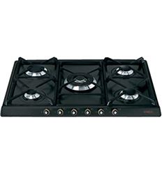 ENCIMERA SMEG SR775AO 70CM NEGRA 5FUEGOS - SR775AO