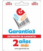 EXTENSIÓN DE GARANTÍA 2 AÑOS (MAX-500)