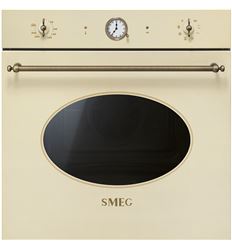 HORNO MULTIFUNCION SMEG SFP805PO CREMA 60CM - SFP805PO