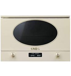 MICROONDAS INTEGR. SMEG MP822PO 23L 60CM CREMA