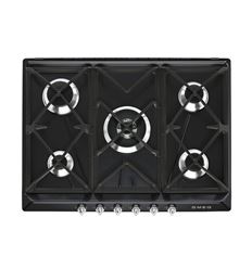 ENCIMERA SMEG SR975NGH 5 FUEGOS 70CM NEGRO - SR975NGH