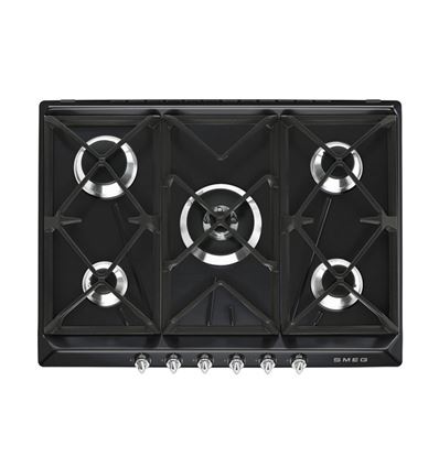 ENCIMERA SMEG SR975NGH 5 FUEGOS 70CM NEGRO - SR975NGH