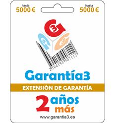 EXTENSIÓN DE GARANTÍA 2 AÑOS (MAX-5000) - G3PDES5000