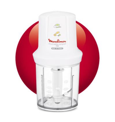 Picadora Moulinex AT723110, Blanco, 0'5 L, 500 W