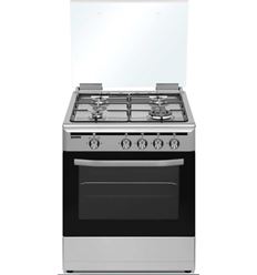 COCINA ROMMER VCH-604 FG 89,5X65 4F INOX BUTANO