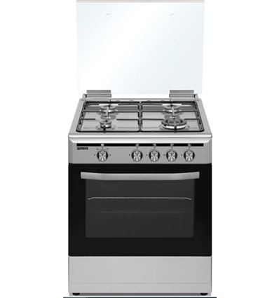 COCINA ROMMER VCH-604 FG 89,5X65 3F INOX NATURAL - VCH604FGNAT