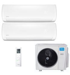 A.A. MULTI SPLIT MIDEA 2X1 LITE 12+12 R32 A++ - 13950165