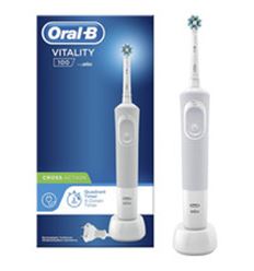 CEPILLO DENTAL ORAL-B D100 VITALITY CROSS BLANCO - D100CABLANC