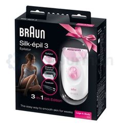DEPILADORA BRAUN PACK 3270 + REGALO PINZAS CEJAS - 81491597