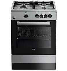 COCINA BEKO FSG62000DXL 60X60 4F INOX BUTANO - 063200080006