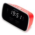 RADIO RELOJ AIWA CRU-19RD DESPERTADOR ROJO - CRU19RD