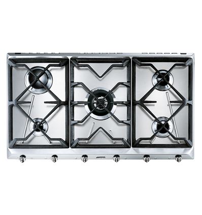 Cocina de Gas 90 cm Inox