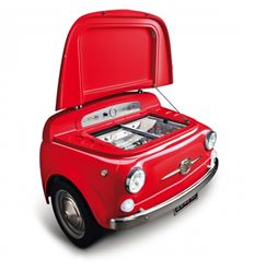 FRIGO SMEG SMEG500R 83X125 DISEÑO FIAT ROJO F