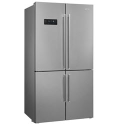 SIDE BY SIDE SMEG FQ60XDF NF 182X91 INOX F - FQ60XDF