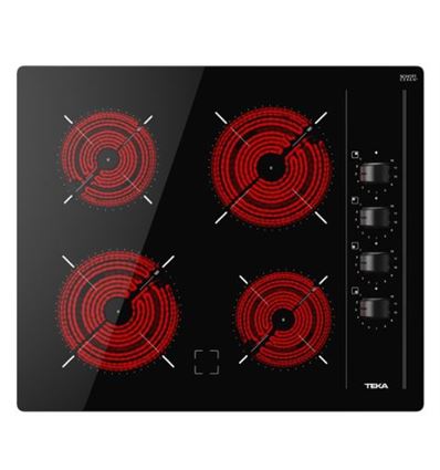 VITRO TEKA TBC64000XFL 4 ZONAS CR. NEGRO - 112550009