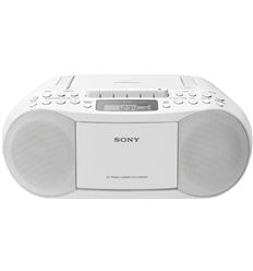 RADIO CD SONY CFDS70W BLANCO CASSETTE - CFDS70W