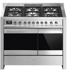 COCINA GAS SMEG A2PY-81 100X60 6F INOX A - A2PY-81