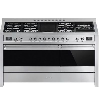 COCINA GAS SMEG A5-81 150X60 7F INOX A - A5-81