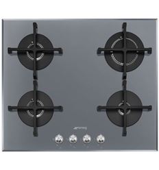 SMEG SR775AO PLACA GAS ANTRACITA 5 FUEGOS 70/75CM Cortina