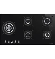 ENCIMERA SMEG PV395LCN 90CM 5F NEGRO - PV395LCN