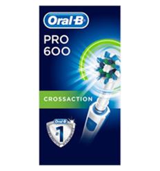 CEPILLO DENTAL ORAL-B PRO600 CROSS ACT. BLANCO - PRO600BLANCO