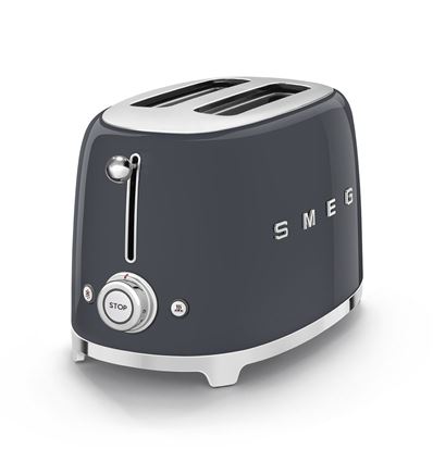 TOSTADOR SMEG TSF01GREU GRIS 2 REBANADAS - TSF01GREU