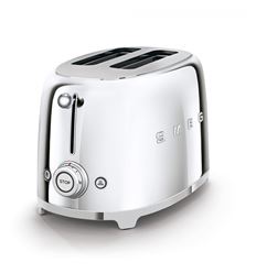 TOSTADOR SMEG TSF01SSEU CROMO 2 REBANADAS