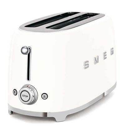 TOSTADOR SMEG TSF02WHEU 2 RANURAS BLANCO - TSF02WHEU