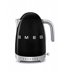 HERVIDOR SMEG KLF04BLEU 1,7L NEGRO CONTROL TEMP