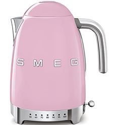 HERVIDOR SMEG KLF04PKEU 1,7L ROSA CONTROL TEMP - KLF04PKEU