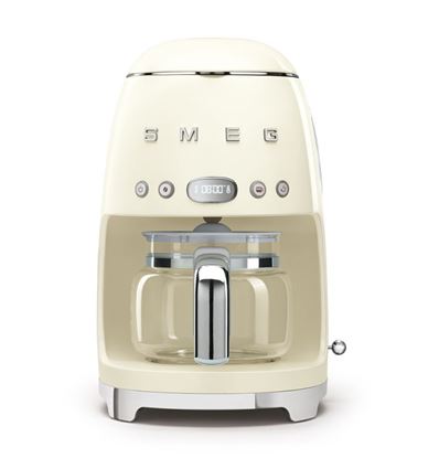 CAFETERA DE GOTEO DCF02CREU SMEG CREMA 1.4L 1050W - DCF02CREU