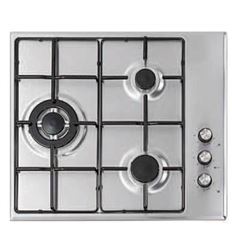 PLACA DE GAS BUTANO 60CM 3ZONAS INOX G. BUT - EN603LIB