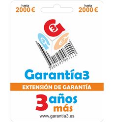 EXTENSIÓN DE GARANTÍA 3 AÑOS (MAX-2000) - G3PD3ES2000