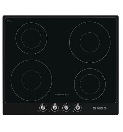 INDUCCION SMEG SI964NM 60CM 4 ZONAS NEGRO - SI964NM