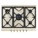 ENCIMERA SMEG SRV876POGH 5F 70CM CREMA - SRV876POGH