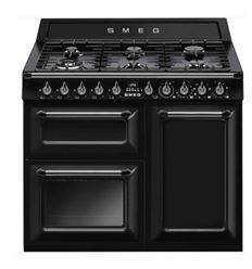 COCINA GAS SMEG TR103BL 100X60CM 3F NEGRO A - TR103BL