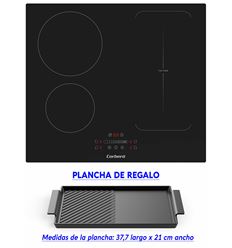 INDUCCION CORBERO CCIM3000FZ + PLANCHA 4 ZONAS - CCIM3000FZPLAN