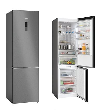 Frigorifico combi inox Siemens no frost KG39NVIDA 203X60