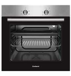 HORNO CORBERO CCHS100X CRISTAL NEGRO/INOX A - CCHS100X