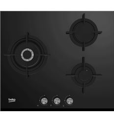 ENCIMERA BEKO HISW63222SO 3F BUT 60CMCRISTAL NEGRO - HISW63222SO
